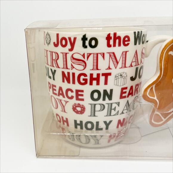 New in Box Kringle's Kitchen Gift Set - Coffee Mug and Small Gingerbread Dish - Picture 2 of 6